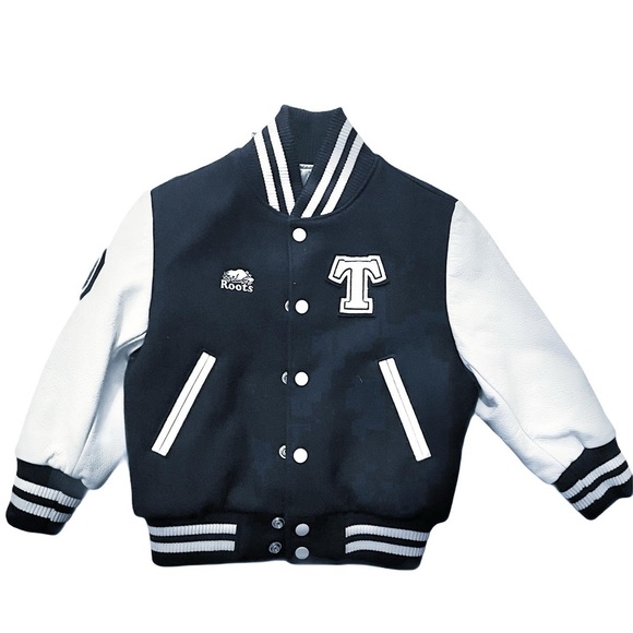 Roots Letterman Jacket Sz. XS (4/5Y) NWT - Picture 1 of 2